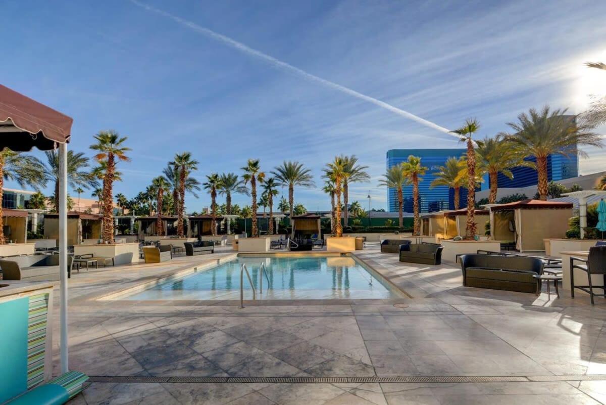 Mgm Signature-18-701 1Br2Ba Strip View Balcony Las Vegas Exterior foto