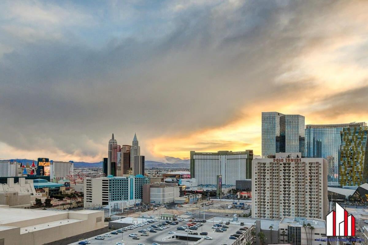 Mgm Signature-18-701 1Br2Ba Strip View Balcony Las Vegas Exterior foto